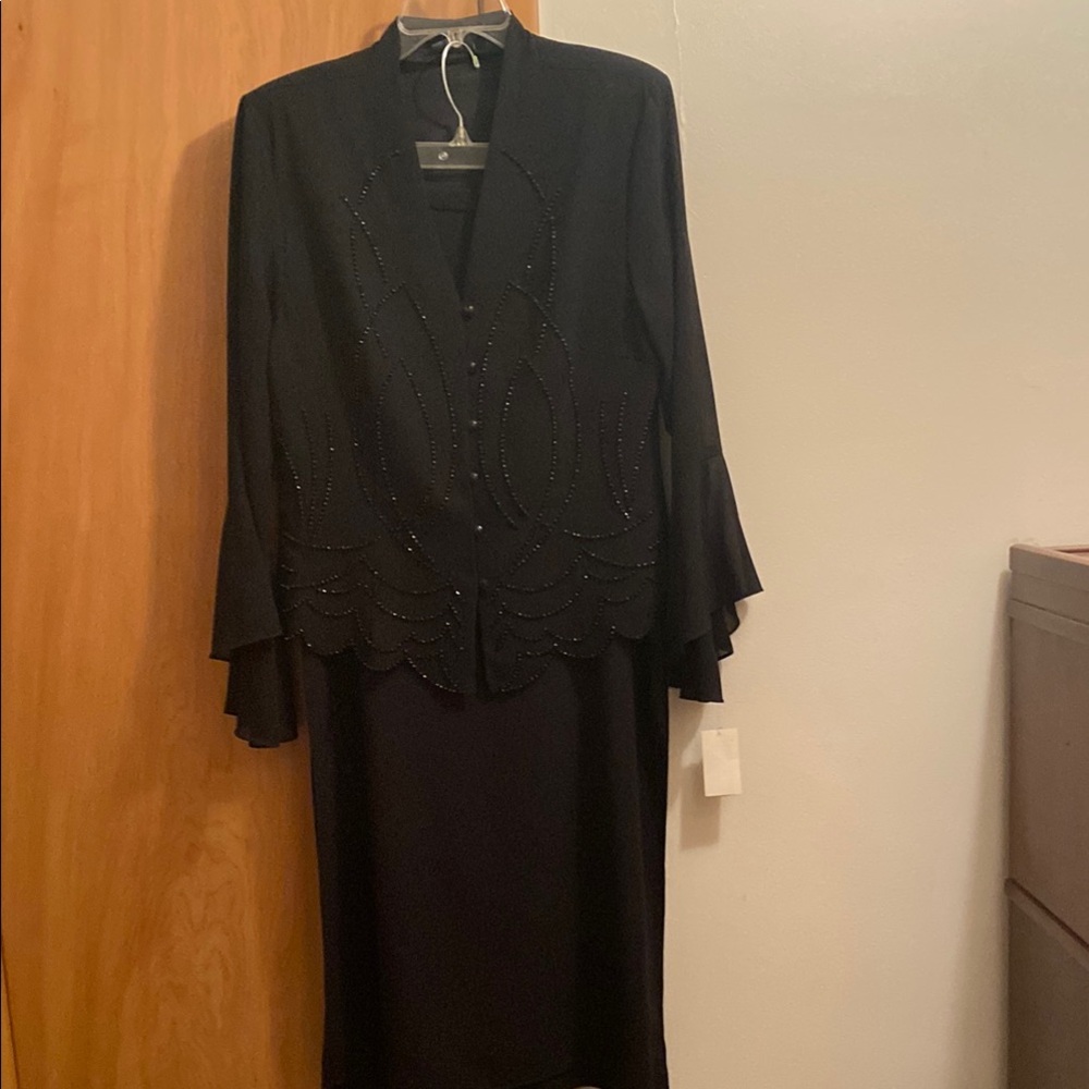 Dressbarn Black Collection Blazer